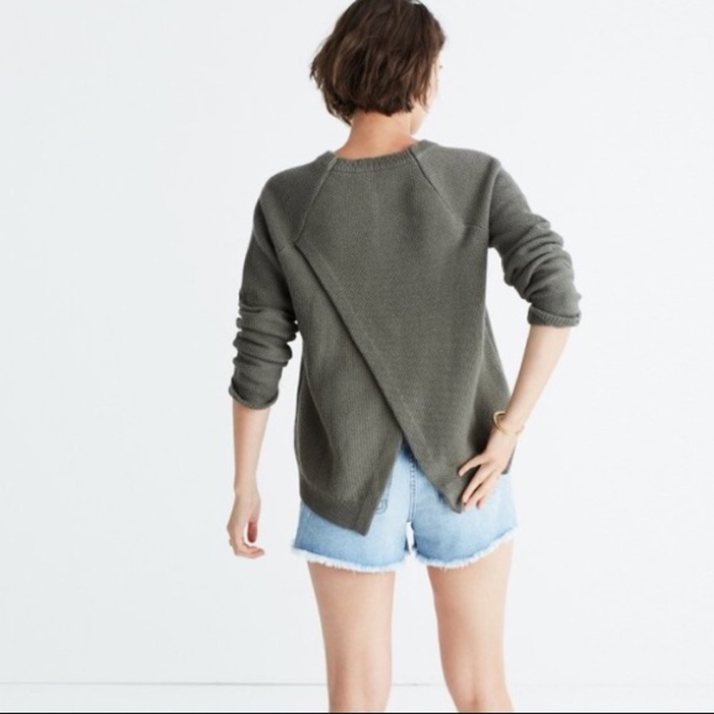Madewell Open-back Sweater